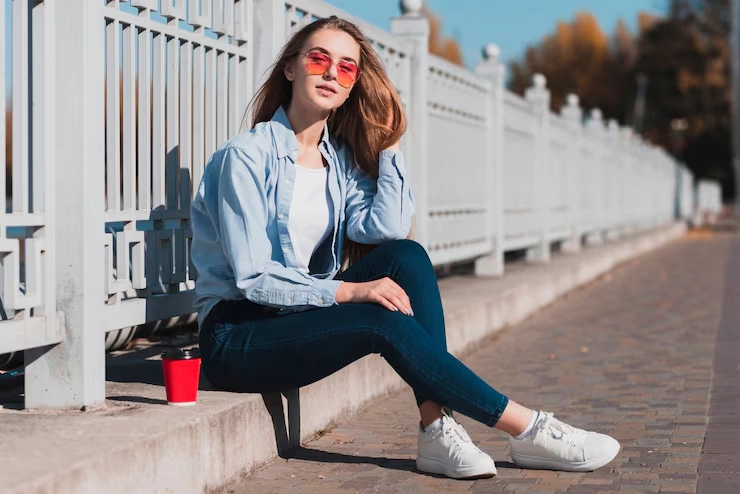 low-angle-female-with-sunglasses